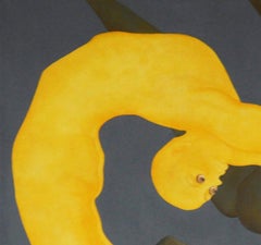 "Where Joy Forever Dwells. Hail Horrors. Hail Infernal World...", Oil on Canvas