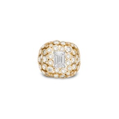 Anello Amitié in oro 18 carati e diamanti di MARIANNE CANARELLI