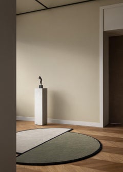 AML 03, Cut Pile Round Rug, Norr Mälarstrand Collection