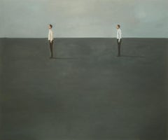 Pintura al óleo figurativa contemporánea - Contraposicion