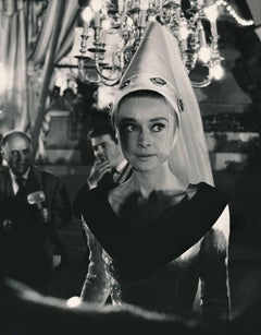 Vintage Audrey Hepburn in Costume Fine Art Print
