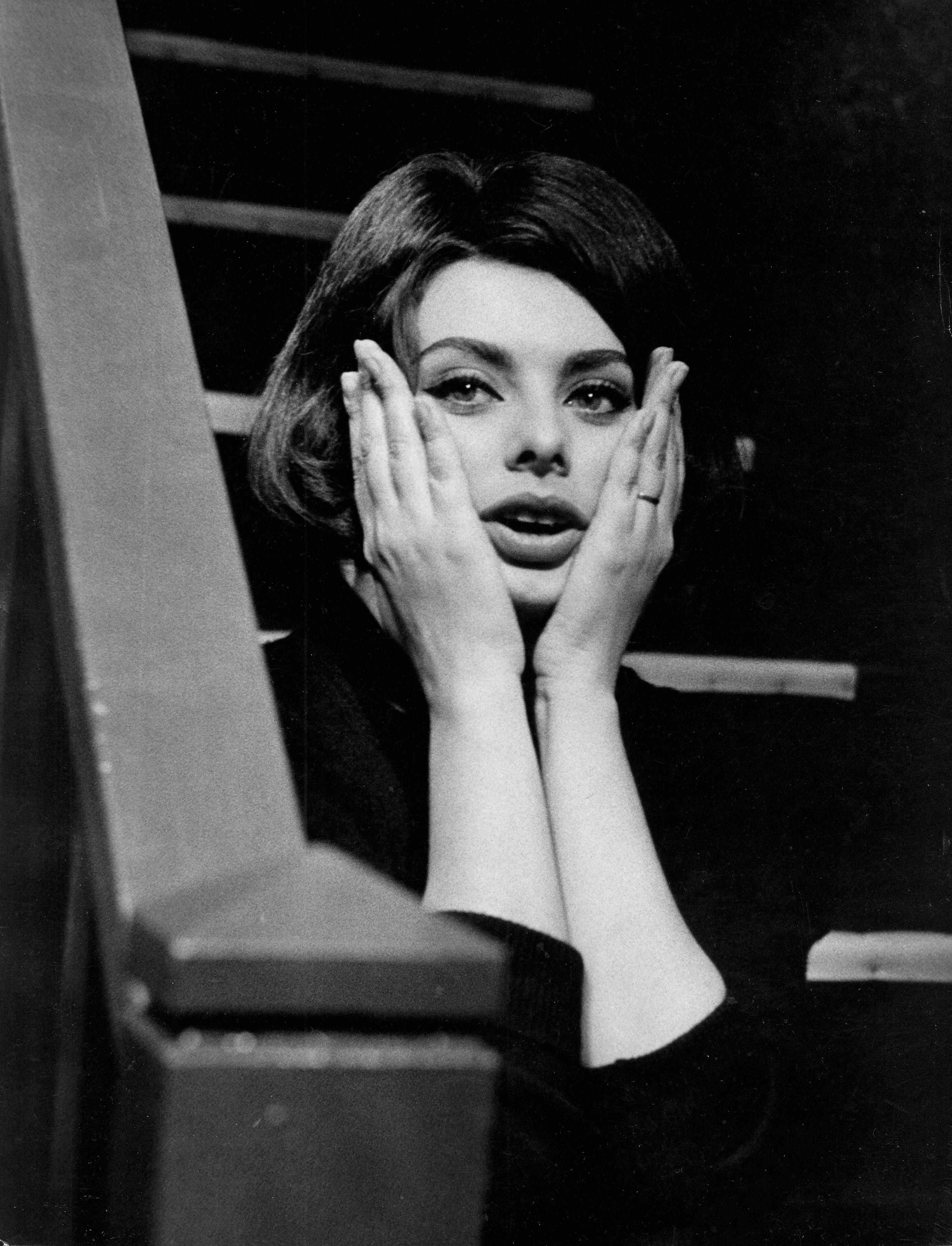 Portrait Photograph de Amleto Calzolari - Sorprendió a Sophia Loren
