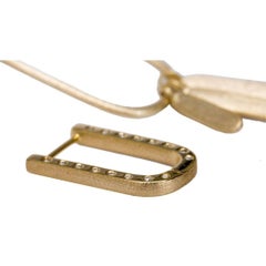 Ammanii Mix-and-Match Pavé Snake Drop Earrings in Vermeil Gold