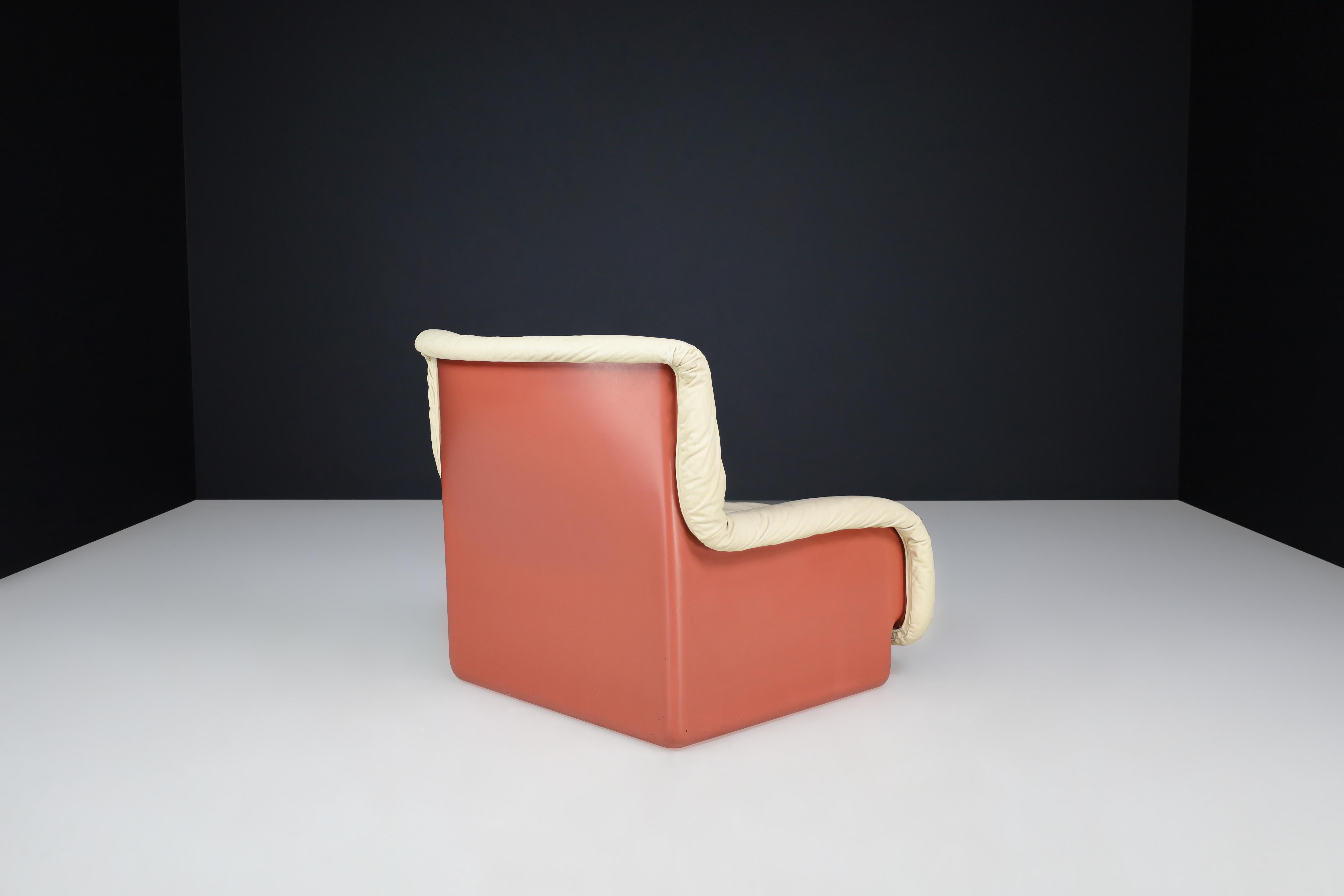 Ammannati & Vitelli Lounge Chair per Rossi di Albizzate, Italia, anni '70 In condizioni buone in vendita a Almelo, NL