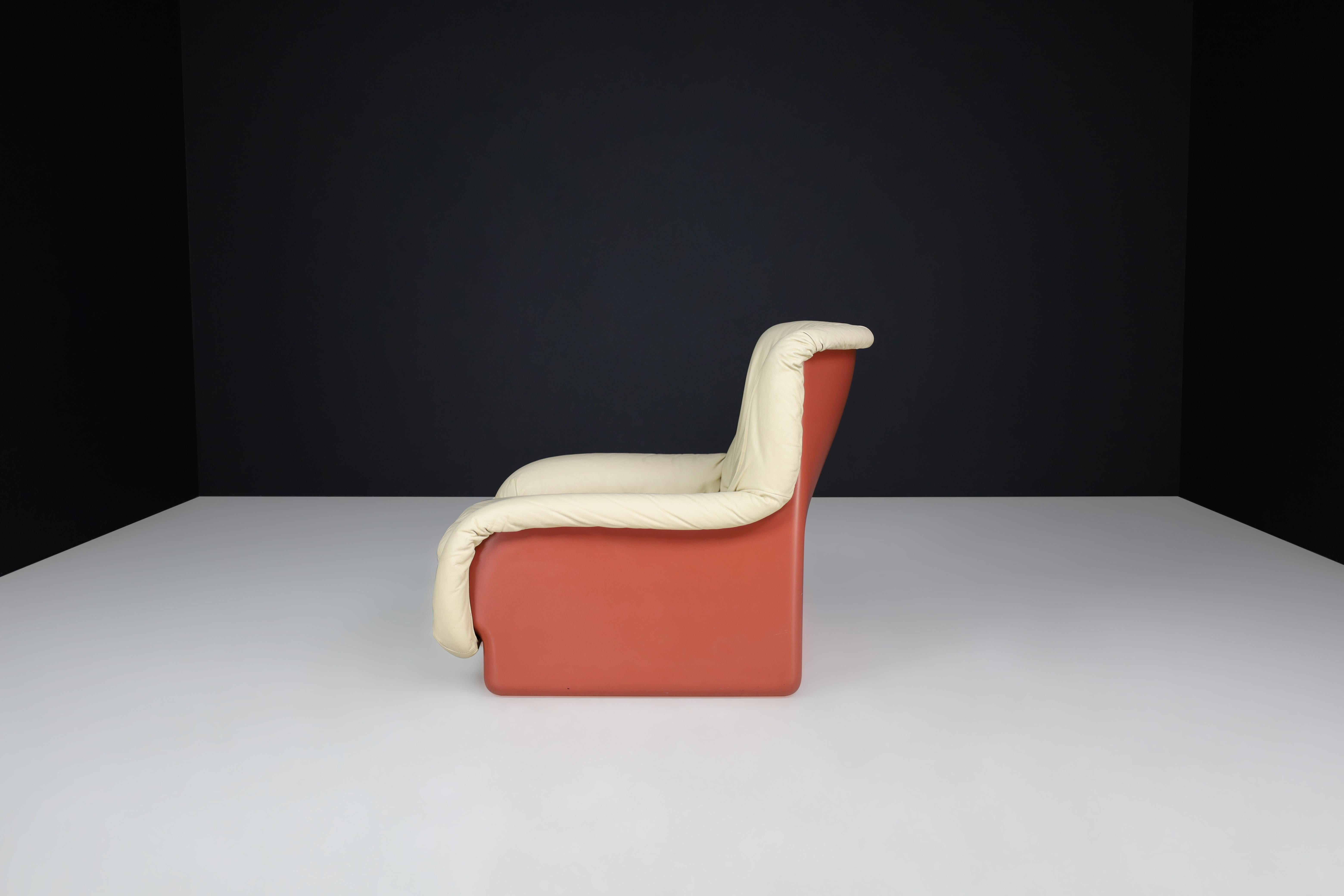 Ammannati & Vitelli Lounge Chair per Rossi di Albizzate, Italia, anni '70 in vendita 1