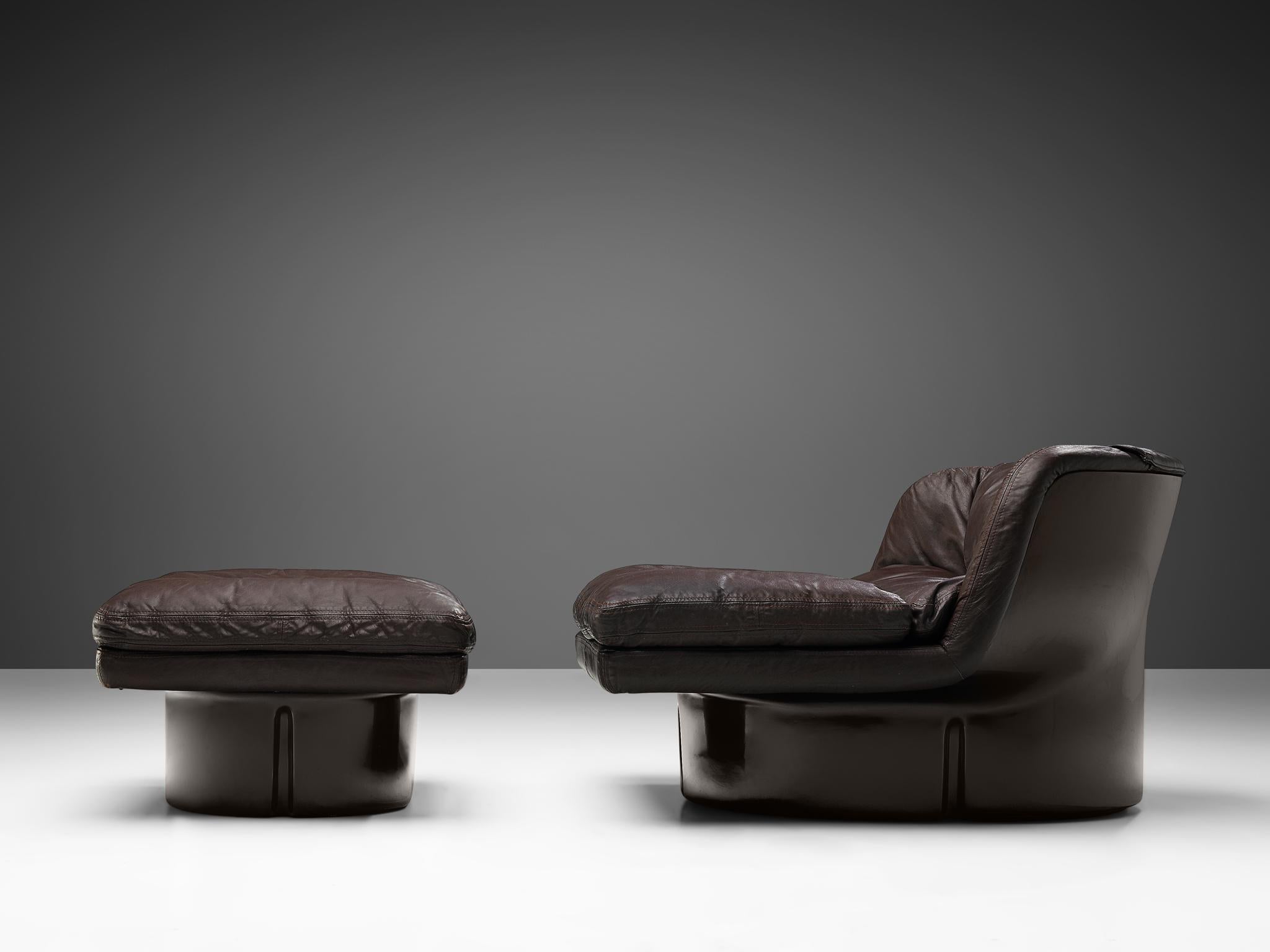 Ammannati & Vitelli Lounge Chair in Leather 5