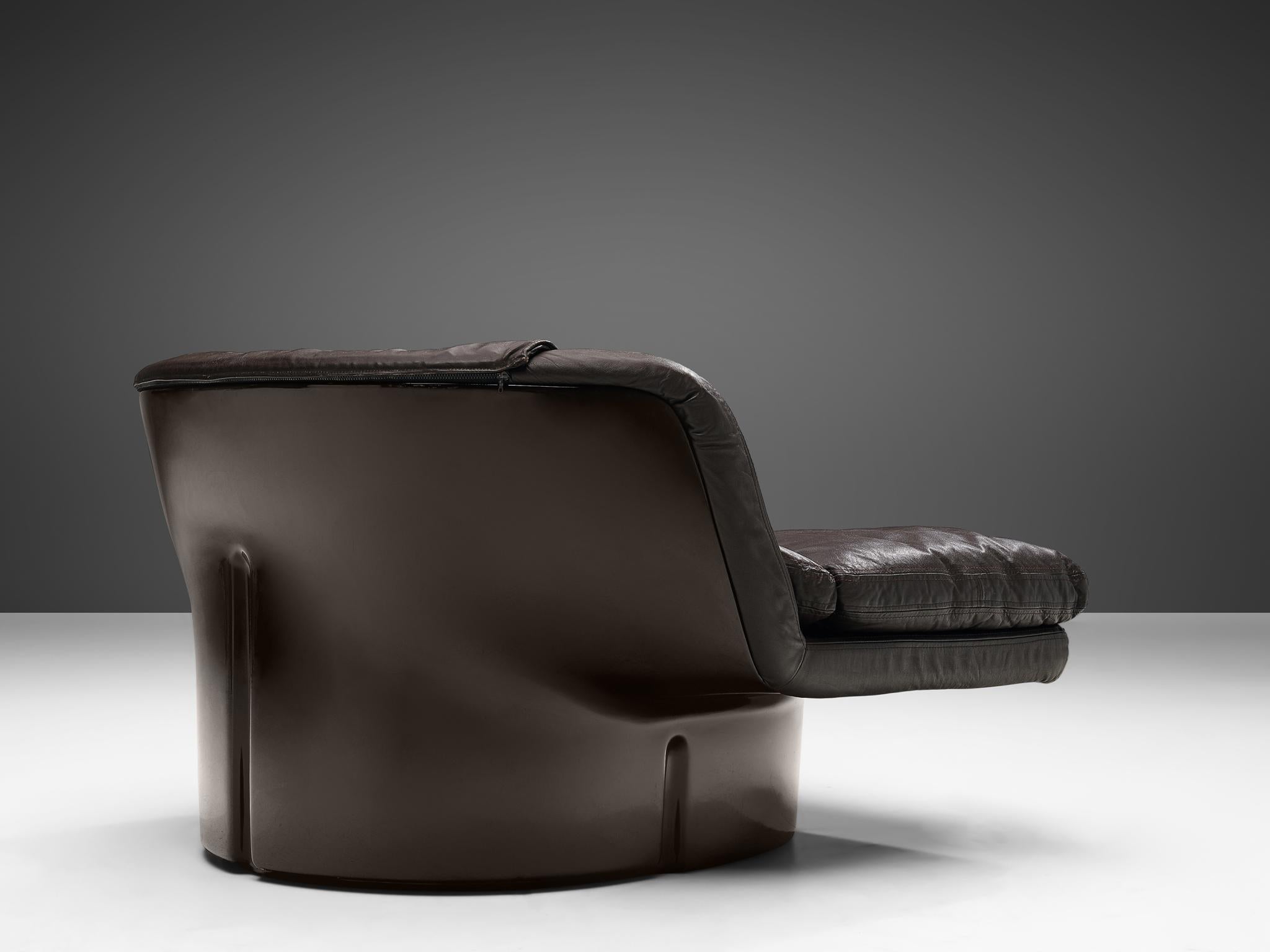 Ammannati & Vitelli Lounge Chair in Leather 2