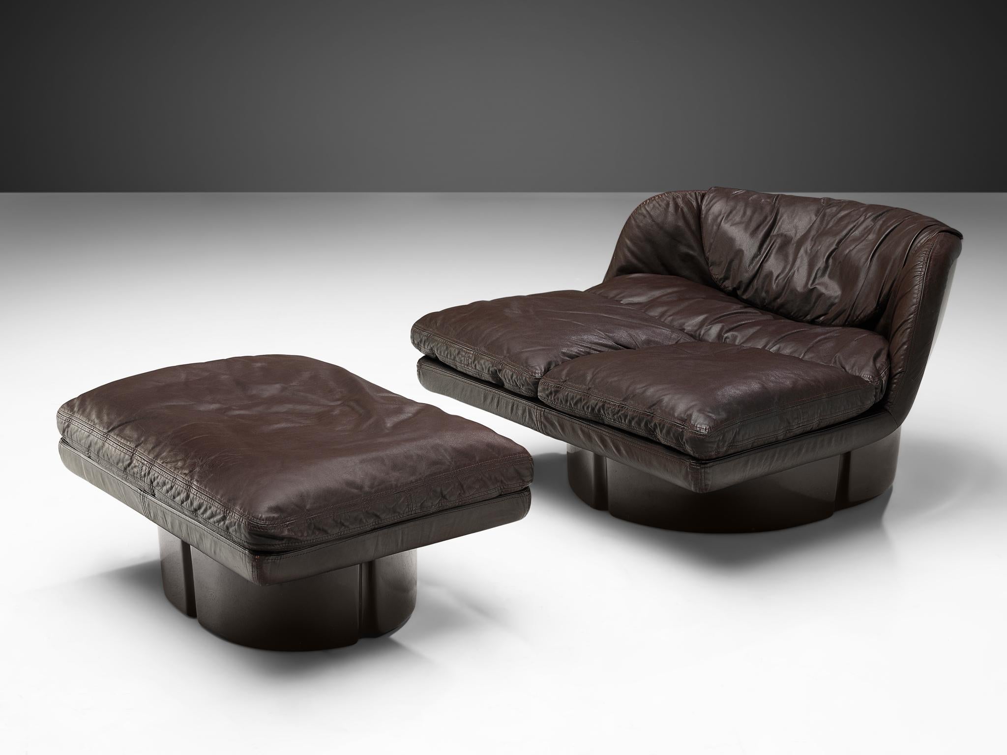 Ammannati & Vitelli Lounge Chair in Leather 3
