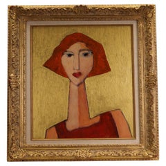 “Ammie” – A Masterful Painting from the Longhead Series by Harry Charles Tim