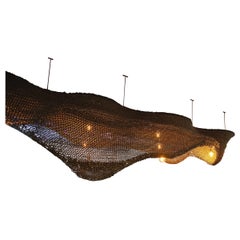 Amoeba Bohemian Indoor / Outdoor Light Sculpture Chandelier