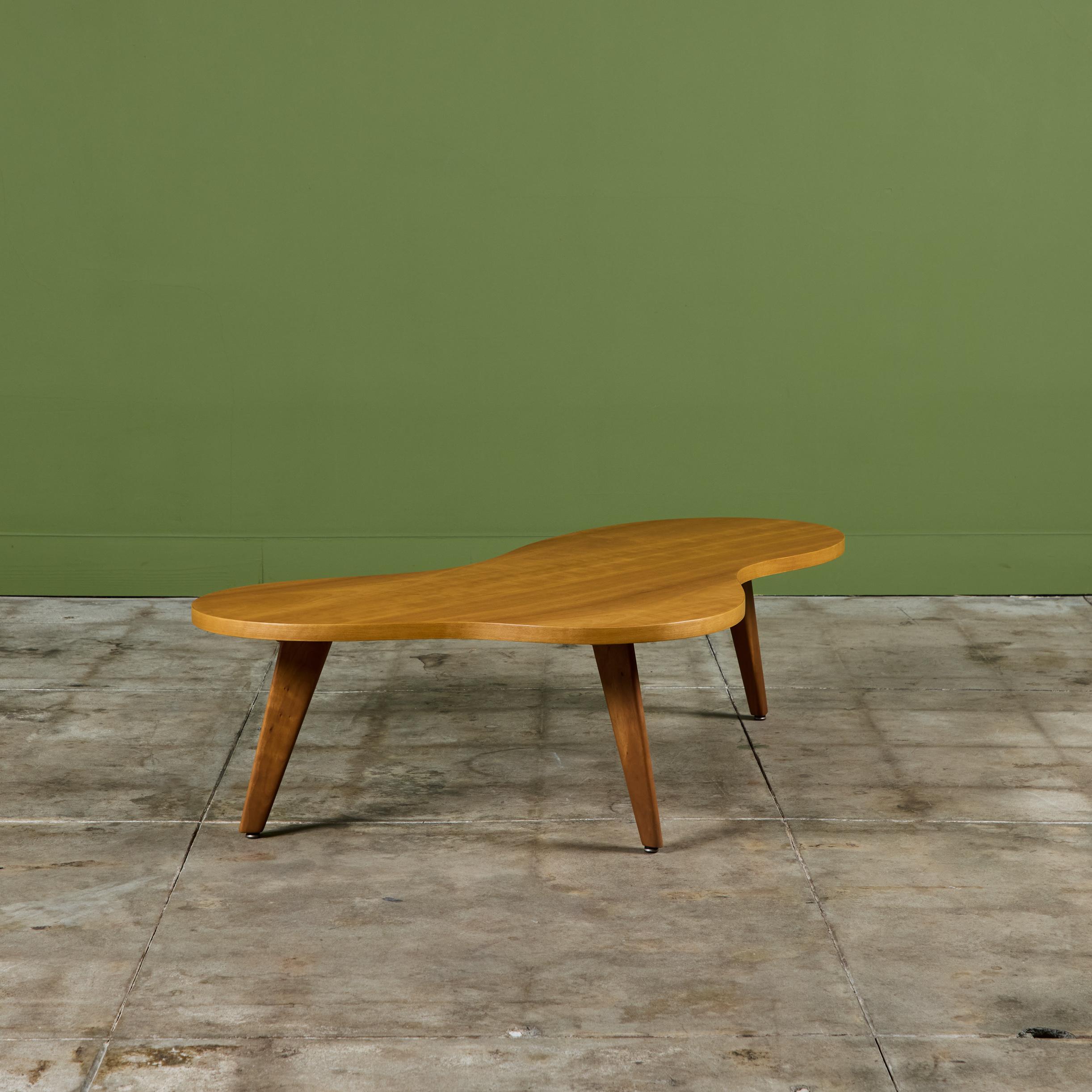 Table basse Amoeba de John Widdicomb en vente 1