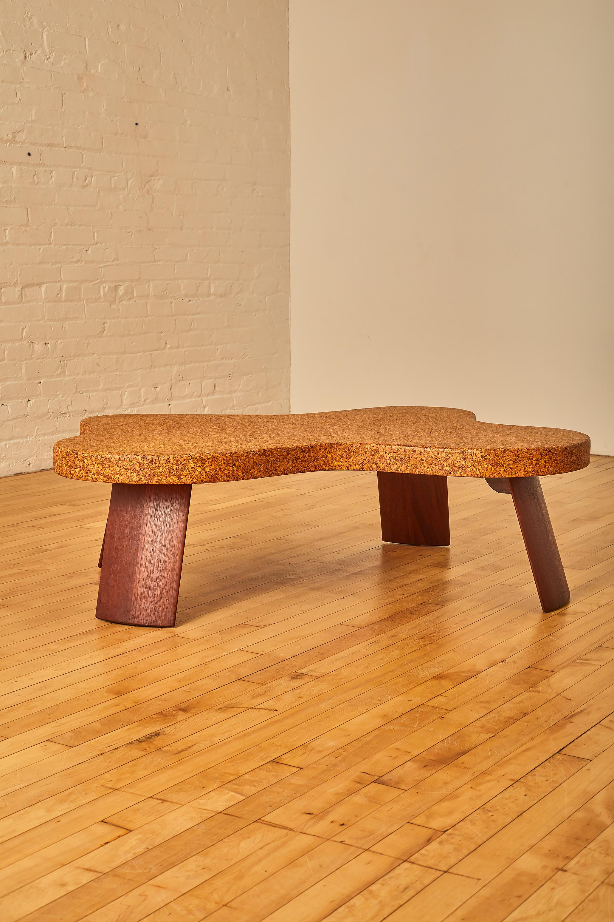 Amoeba Coffee Table by Paul T. Frankl 'Model 5005' For Sale 3