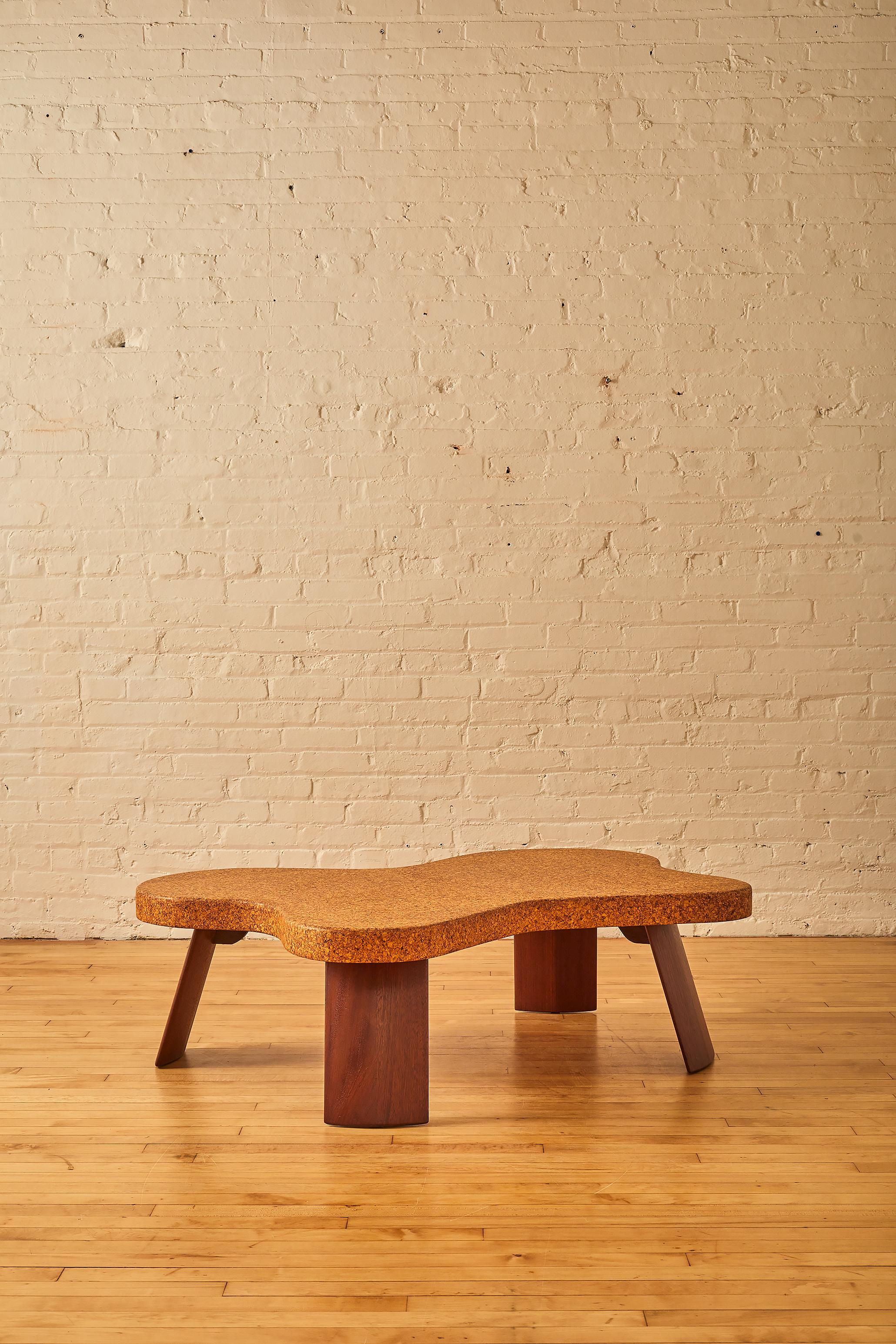 Mid-Century Modern Amoeba Coffee Table by Paul T. Frankl 'Model 5005' For Sale