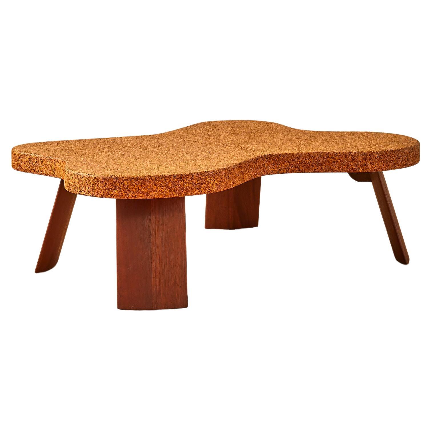 Amoeba Coffee Table by Paul T. Frankl 'Model 5005' For Sale