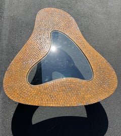 Amoeba Shaped Penny Coffee Table
