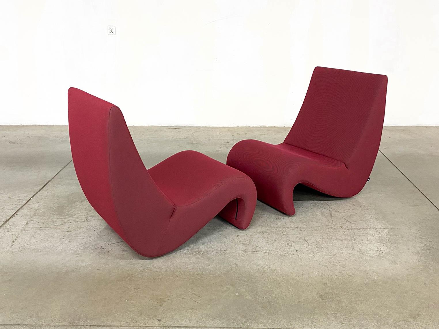 20th Century Amoebe Lounge Chair by Verner Panton for Vitra, 2000s For Sale