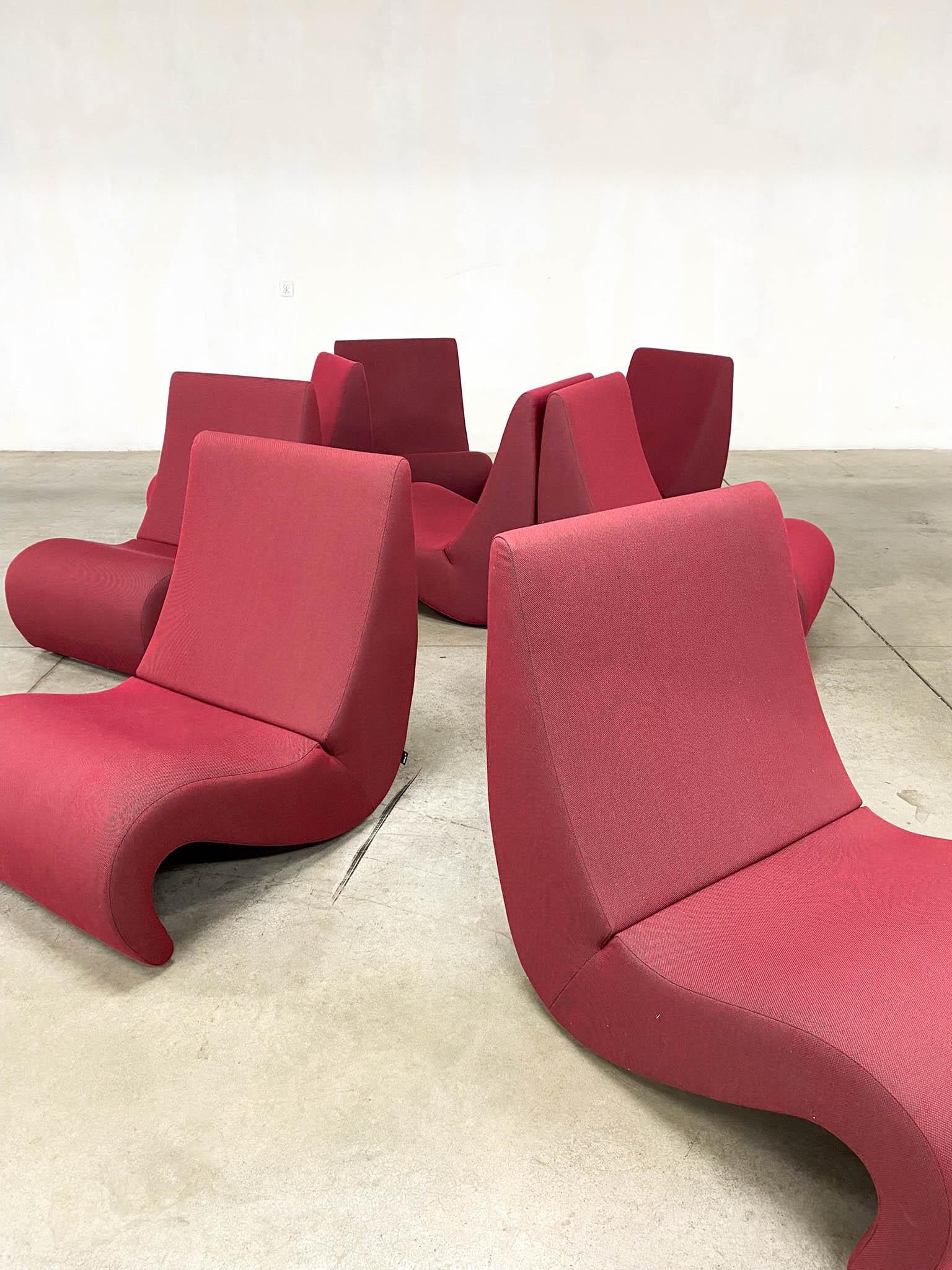 Amoebe Lounge Chair by Verner Panton for Vitra, 2000s For Sale 1
