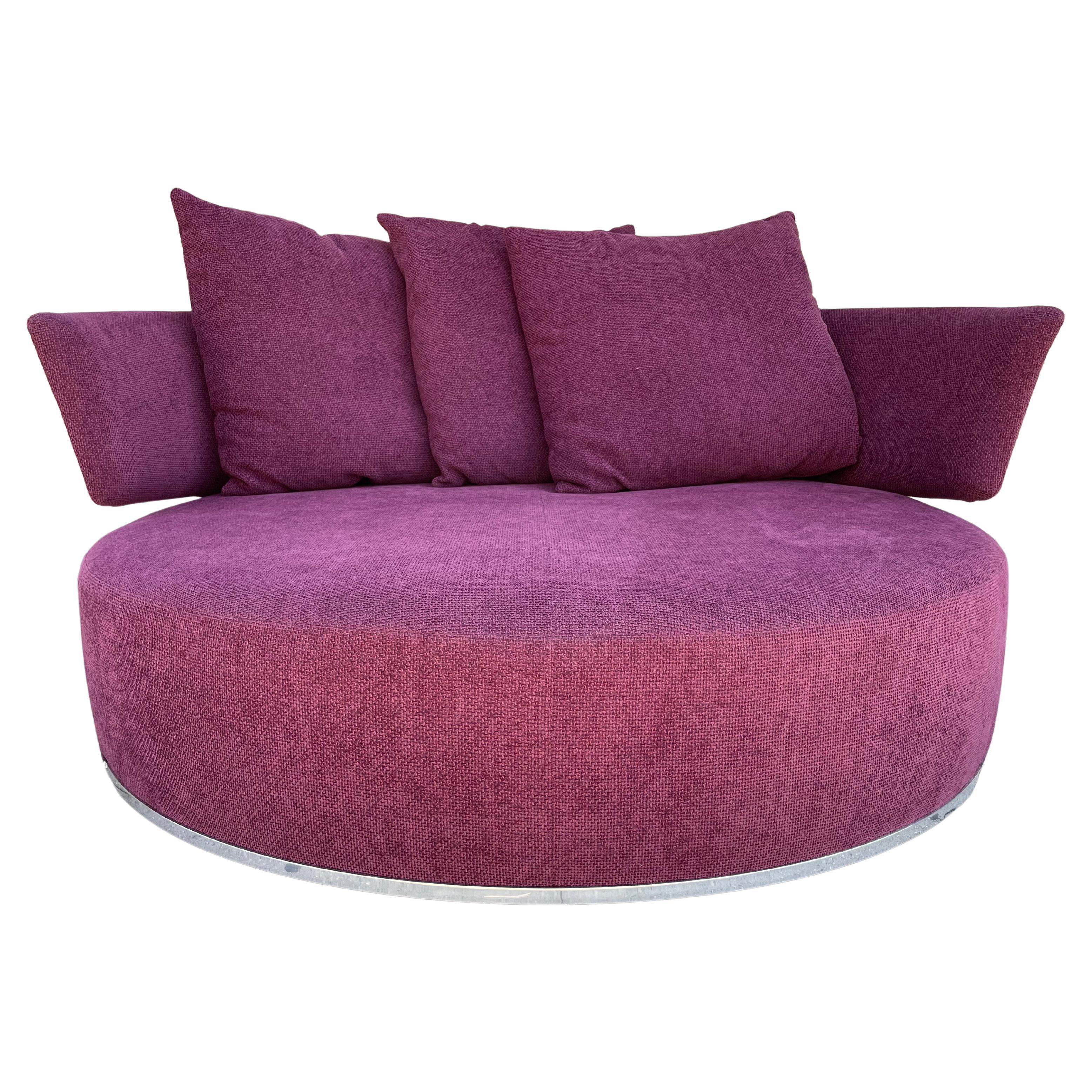Amoenus Circular/Swivel Sofa by Antonio Citterio for B&B Italia, 2 Available