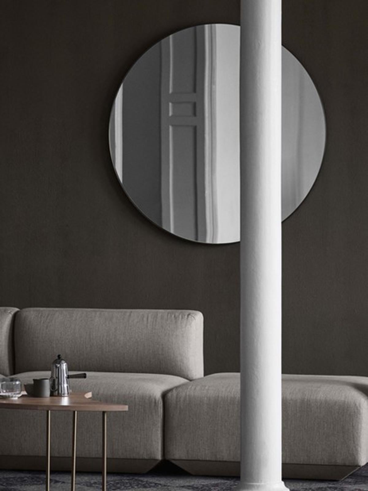 Contemporary Amore SC49, Bronzed Brass Mirror by Space Copenhagen for &Tradition For Sale