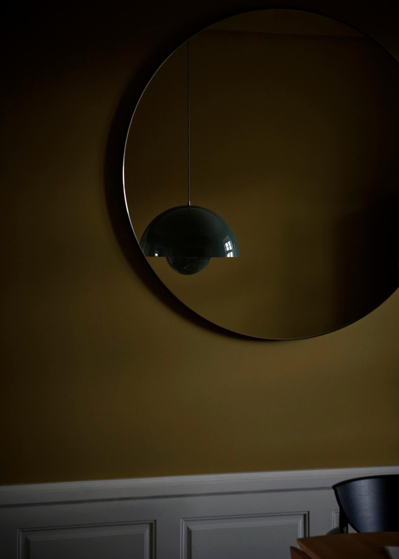 Ottone Amore SC49, specchio in ottone bronzato di Space Copenhagen per &Tradition in vendita