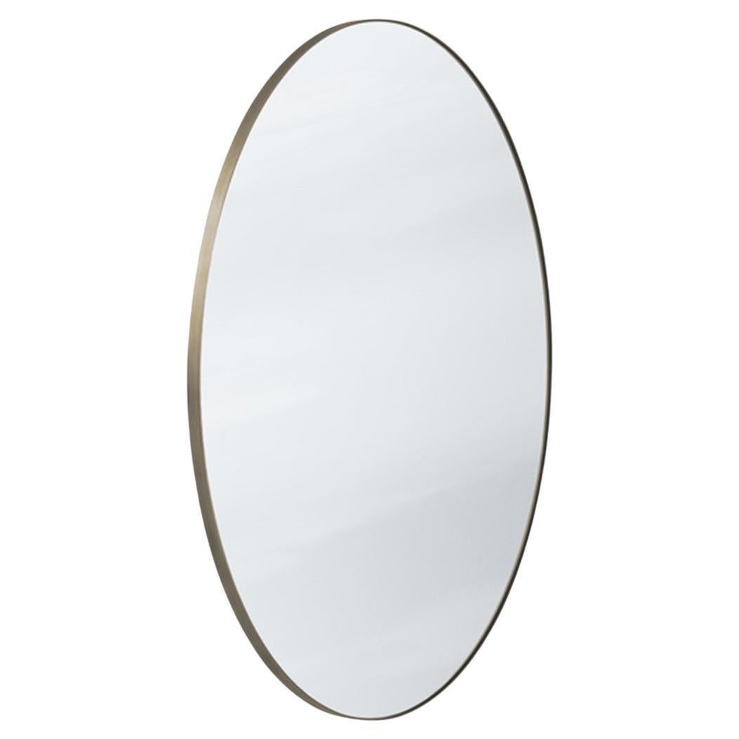 Amore SC49, Bronzed Brass Mirror by Space Copenhagen for &Tradition