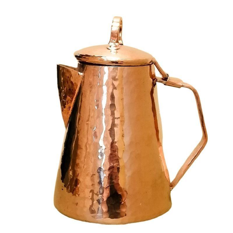 Amoretti Brothers Copper Teapot with Lid, 6.3"