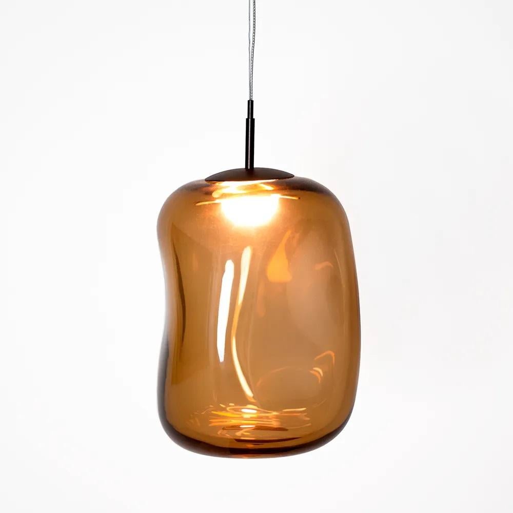 Brasiliano Lampada a sospensione Amorfo di WJ Luminaire in vendita