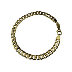 Amoro 14 Karat Yellow Gold Curb Link Bracelet #20925