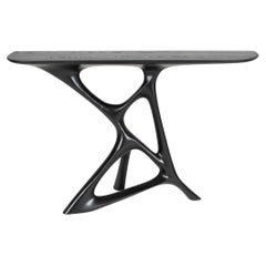 Anika Console Ebony on Ash wood by Amorph