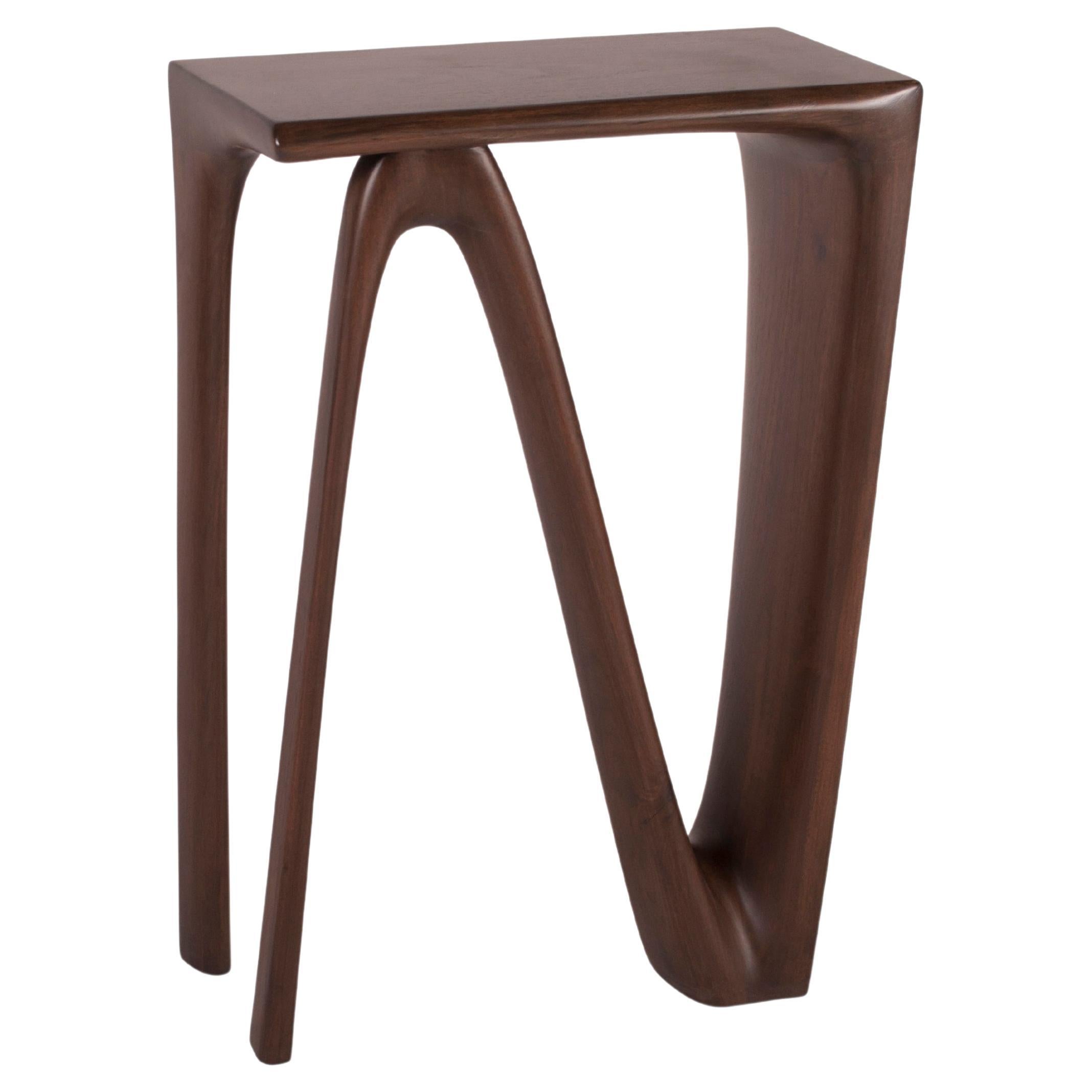 Amorph Astra Console Table Montana stain on Walnut wood