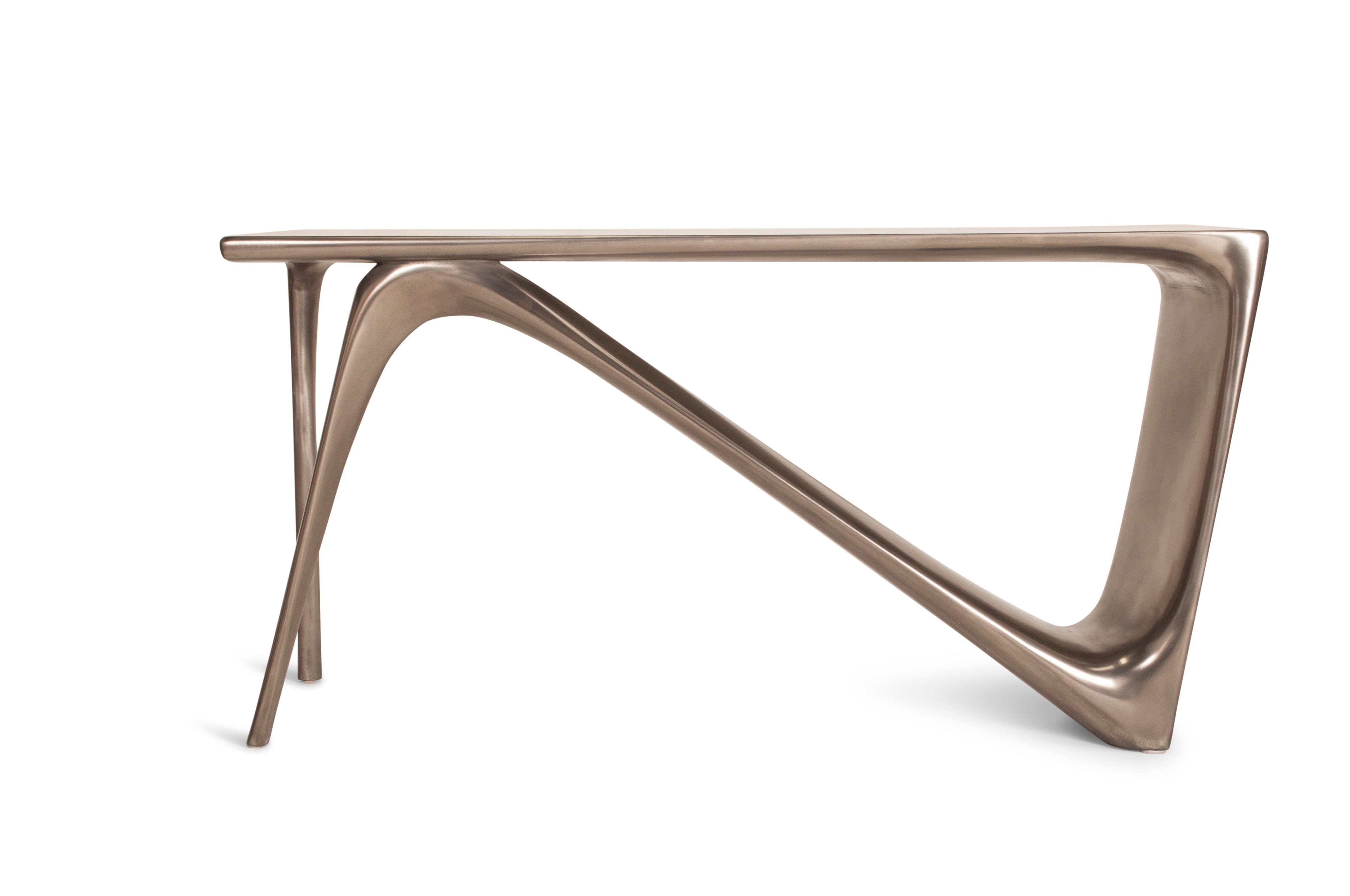 Amorph Astra desk solid Wood with metal finish, dimension: 60