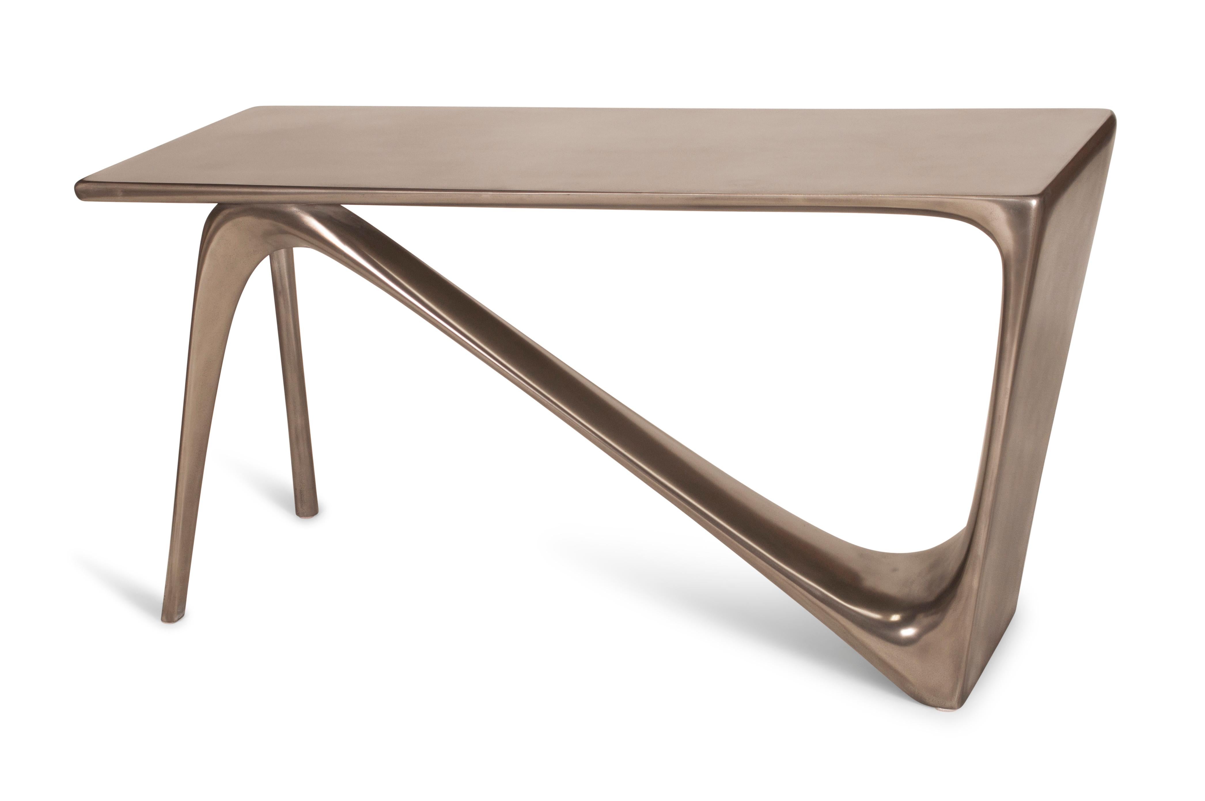 American Amorph Astra Desk in Nickel Finish