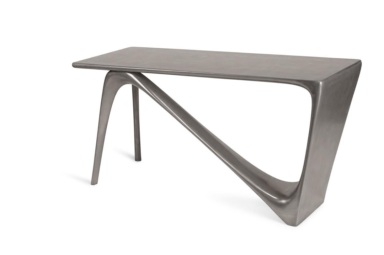 Amorph Astra desk solid Wood with metal finish, dimension: 60