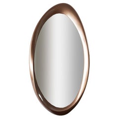 Baris-Wandspiegel, Champagner Metallic-Lack von Amorph