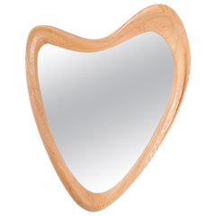 Amorph Celine mirror in Honey stain on Ash wood