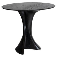 Table de salle à manger Amorph Dervish teinture ébène en bois de frêne