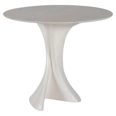 Table de salle à manger Amorph Dervish teinture blanchie à la chaux en bois de frêne