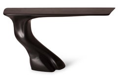 Amorph Frolic Console, Ebenholz gebeizt, Wandhalterung, nach rechts gerichtet