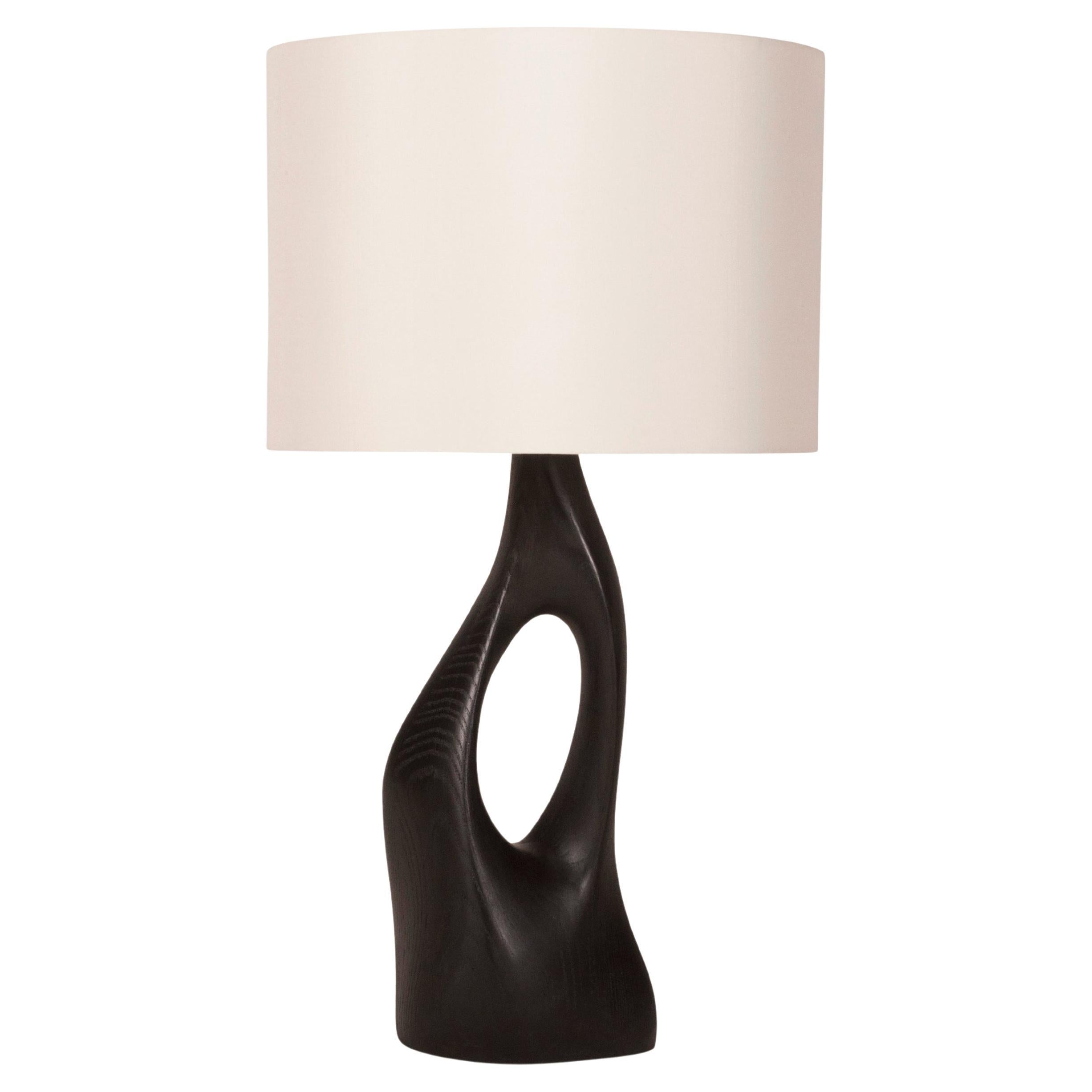 Amorph Frolic wall mounted console table Honey stain on Ash wood