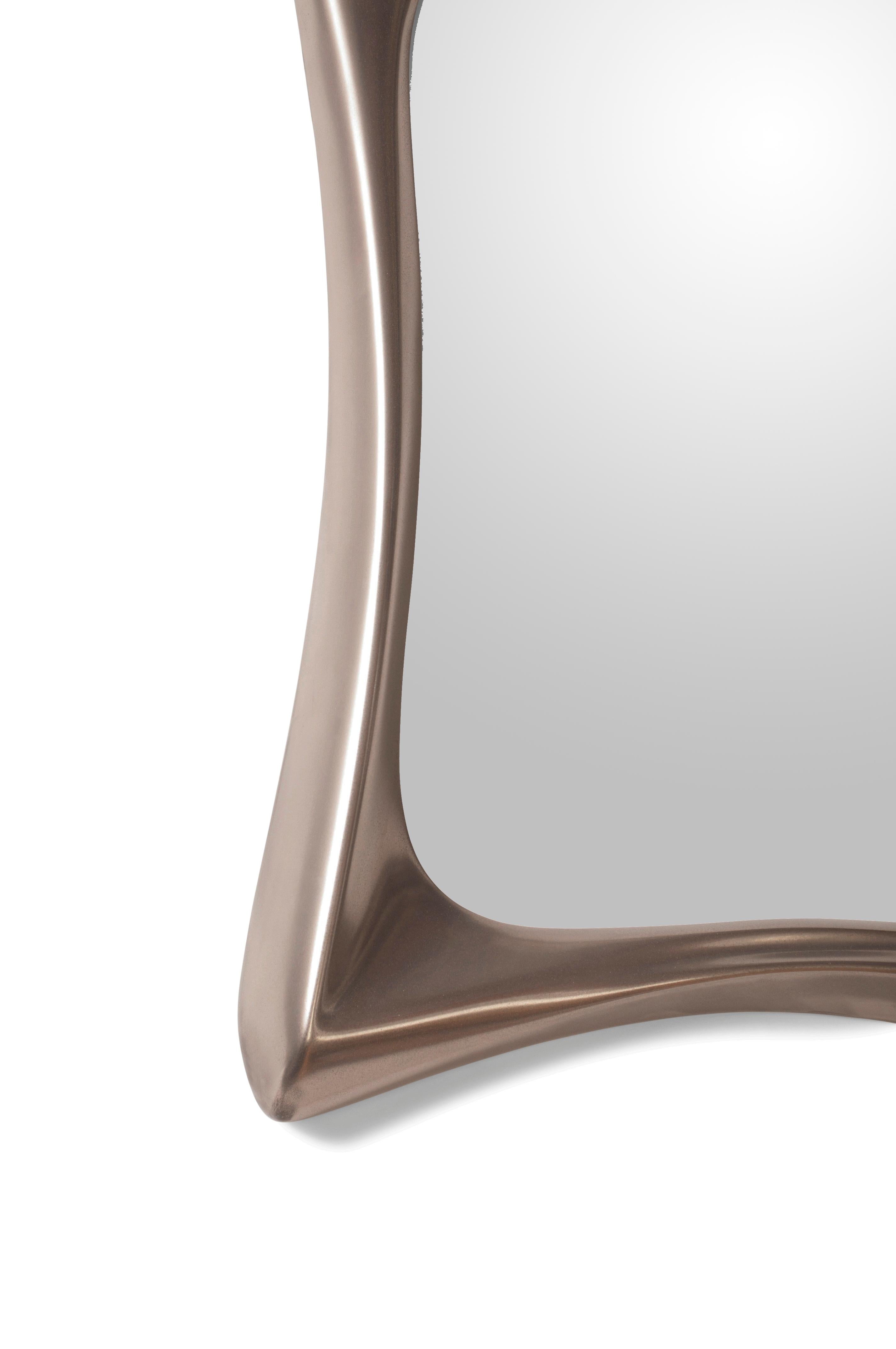 Amorph Narcissus Mirror, Metal Finish Nickel In New Condition In Los Angeles, CA