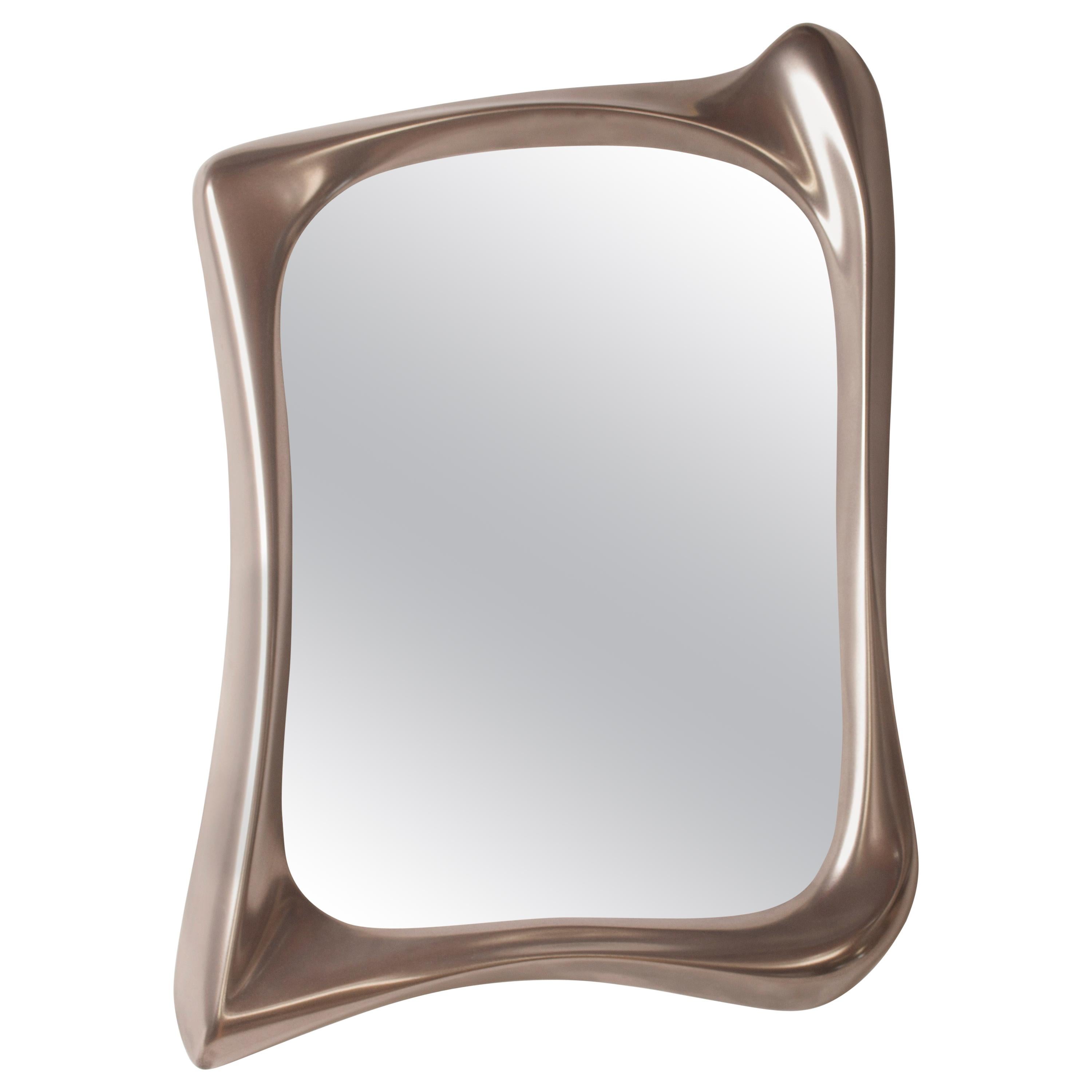 Amorph Narcissus Mirror, Metal Finish Nickel