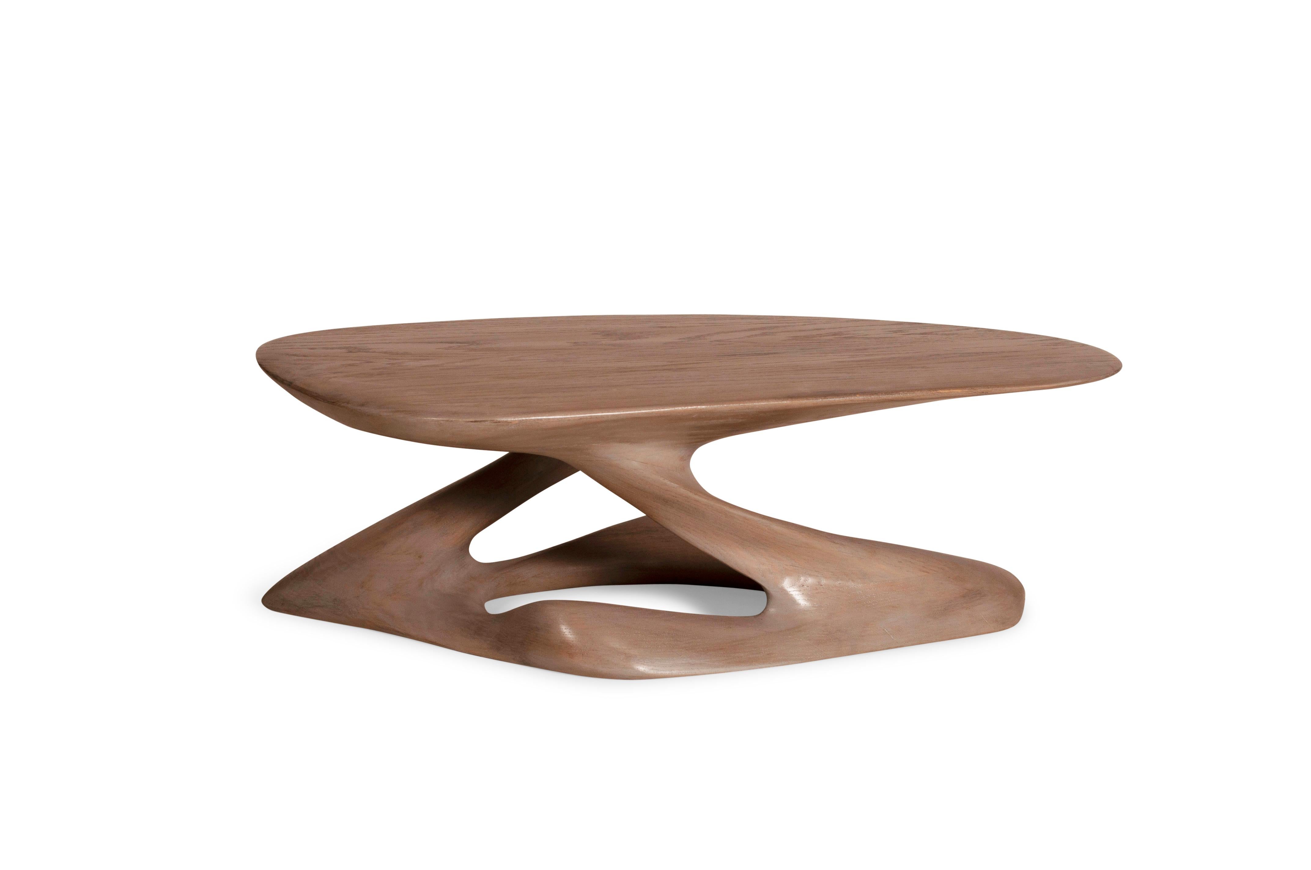 Plie coffee table _ Available in different finishes and custom sizes 
Dimensions: 36”W 22”D 12”H

It is available in different finishes and custom sizes. 

About Amorph: Amorph is a design and manufacturing company based in Los Angeles, California.
