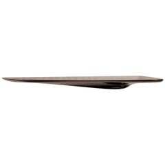 Amorph Riva Shelf in Black Lacquer Wall Mounted