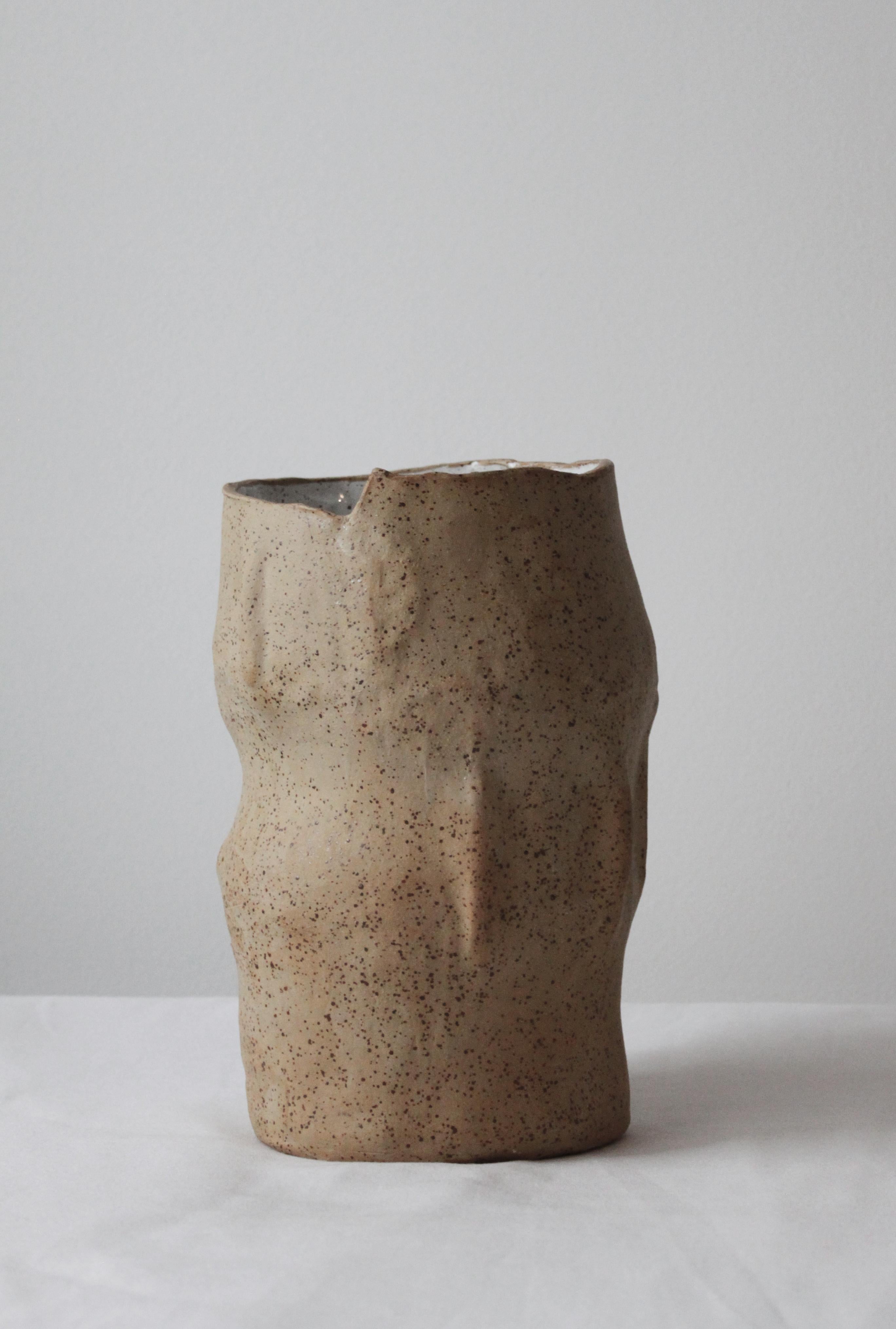 Amorphia vase by Lava Studio Ceramics
Unique, 2020
Materials: Glazed stoneware
Dimensions: H 26 cm x D 16-15-17 cm

Lava ceramics is a collective studio based in Athens.