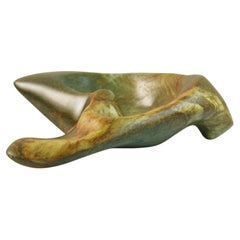 Amorphus Shaped Stone Cigar Ash Tray