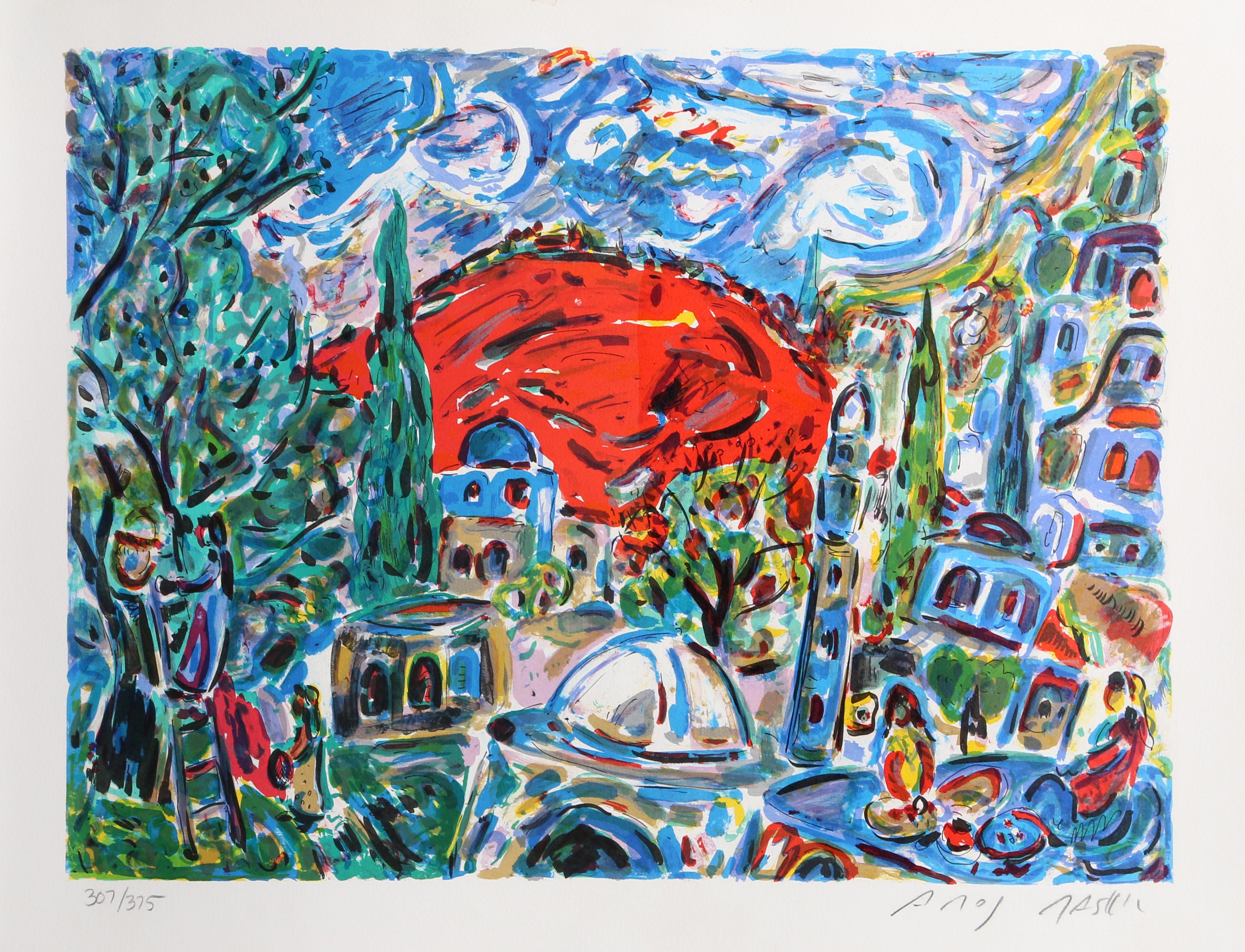 Amanecer en Jerusalén

Amos Yaskil
Israelí (1935)

Litografía, firmada y numerada a lápiz
Edición de 375
Tamaño de la imagen: 18 x 24 pulgadas
Tamaño: 55,88 x 74,93 cm (22 x 29,5 pulg.)