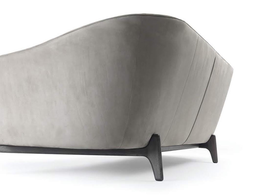 wood base sofa