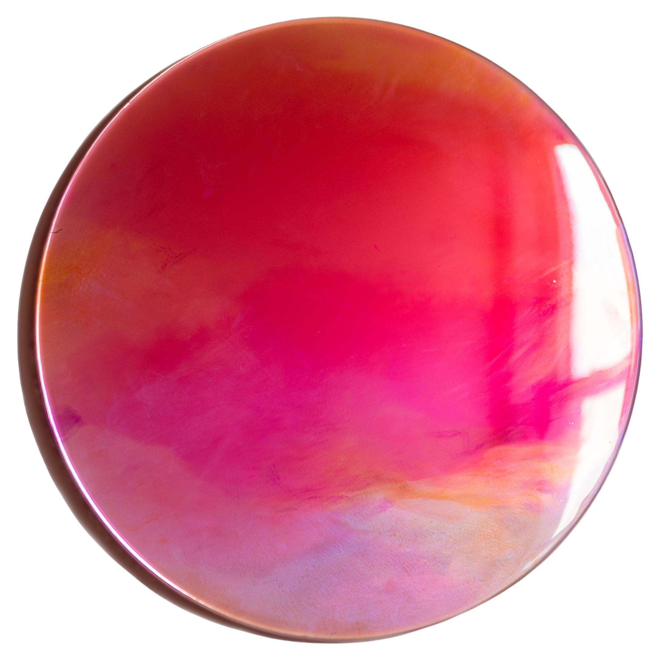Amour Wall Decoration by Courtney Kinnare, Espejo Multicolor Rosa