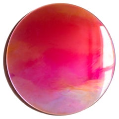 Amour Wall Decoration by Courtney Kinnare, Pink Multicolored Mirror