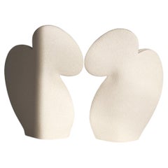 Valentine's Set Of 2 Vases 'Man - Man', Hand-Crafted in France